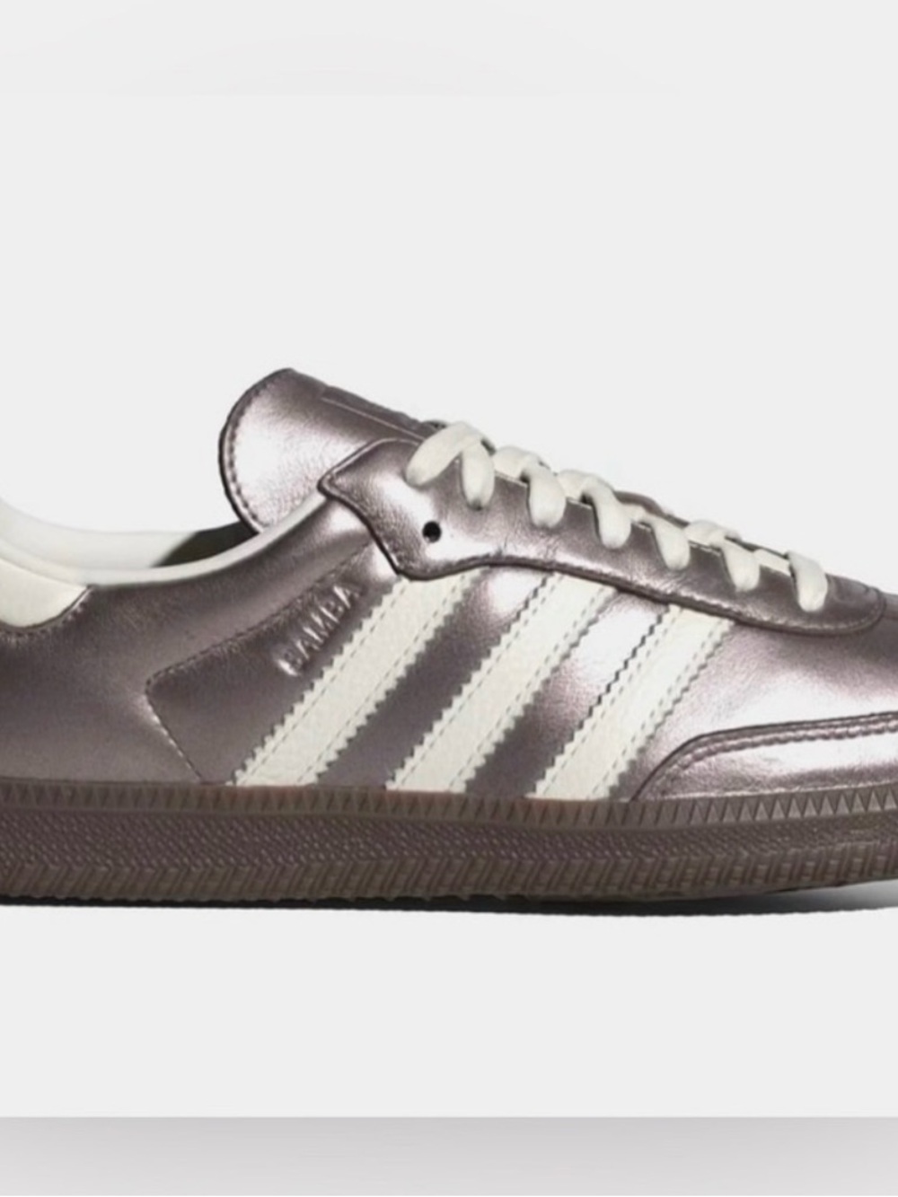 adidas OG Samba originals metallic purple size 9 like new